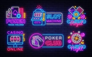 Casino logos and emblems